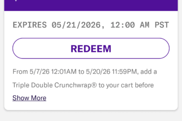 I haven't been to TB in a month, I miss it but these deals ain't gonna win me back