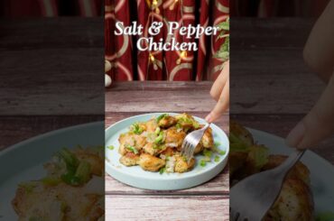 Salt and Pepper Chicken Recipe | Chinese Recipe | Crispy and Juicy Chicken Recipe #shorts