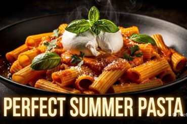 Creamy Red Pepper Pasta Recipe 🍝 Perfect Summer Pasta