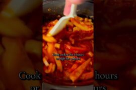 Crockpot Sausage & Peppers