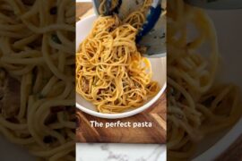 The Perfect Pasta Recipe. The Secret Ingredient Is Spicy Chili Crisp! #shorts