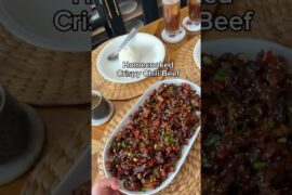 A must try! Crispy Chili Beef cooked by @Astoldbythedons  #homemadecooking #beefrecipe #tryit