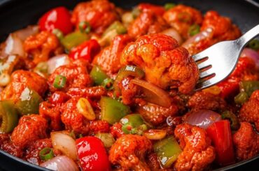 Crispy Chilli Gobi Recipe Restaurant Style | Easy Gobi Chilli Recipe at Home | FR Food Recipe