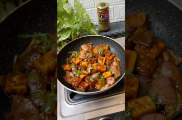 10-Minute Restaurant-Style Paneer Chilli Recipe 😋 #paneerchilli #chingschinese #paneer #food