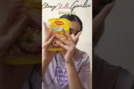 Cheesy chilli garlic maggi recipe ❤️ #ytshorts #shortsfeed #viralshorts #shorts #maggie #trending