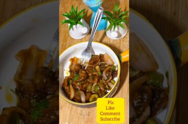 Mashroom chilli.                                                 #ytshorts#food#mashroom#recipe#cook