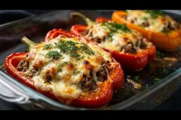 Don't add rice❌️ — 2 stuffed pepper recipes