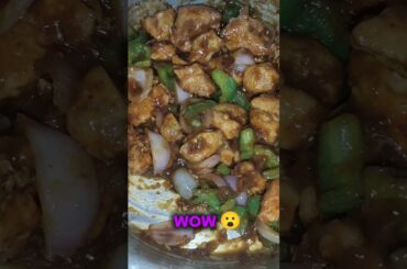 Chicken Chili 🌶️ Easy & Super Tasty Recipe | Quick Cooking Short #shorts #chicken #viral #trending
