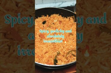 Spicy Chilli Garlic Rice 🌶️🍚 | Easy 10-Minute Rice Recipe#food #cooking #recipe #viral #trending #yt
