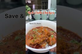 Red chilli chicken recipe 🤌🏻😋#food #recipe #explorepage #foodie #foryoupage #viral