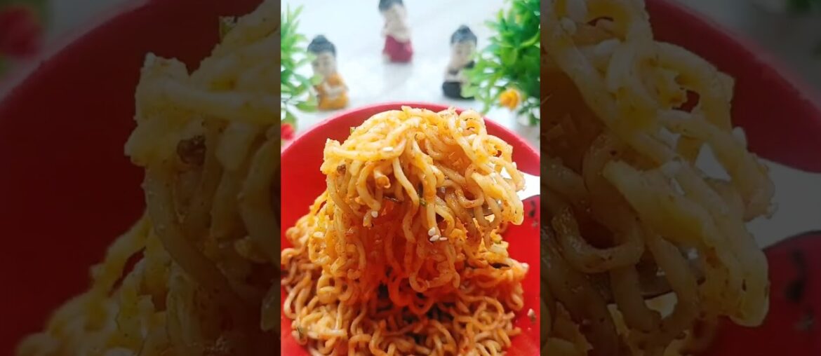 Spicy Chilli Oil Maggi Recipe | 5-Minute Fiery Noodles 🌶️🍜