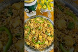 Aromatic Chili Garlic Paneer Fried Rice! | Lunch Delights #shorts #cooking #recipe #food