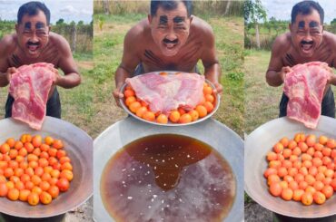 Amazing Cooking Yummy Crispy Pork Belly With Tomato Chili recipe