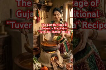 The 200-Year-Old Lost Recipe of Gujarat: Tuver Na Thotha! 🍲✨#foodhistory #shorts #foodscience