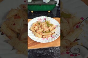 Red chilli sauce pasta! #recipe #viral #food #cooking #youtubeshorts