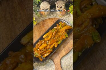 Street Style Chilli Potatoes 🌶️🥔 |  #food #chillipotato #fyp #cooking #recipe