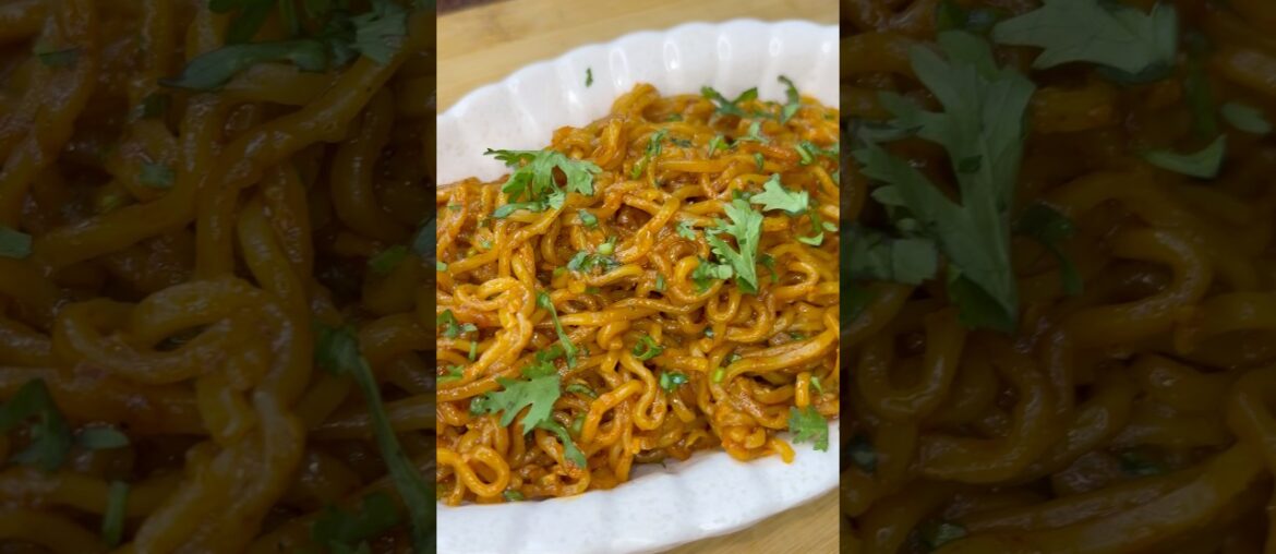 Day 166/ Viral Garlic Chilli Maggie..🍝😍#shorts#GarlicChilliMaggi#MaggiRecipe#foodshorts#vjsingh12