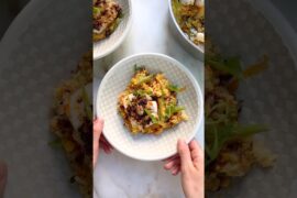 Miso Corn Rice with Chili Cod!
