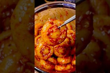 Chilli crisp potato button noo dle 😋 #shorts #food#viral #recipe #shortvideo