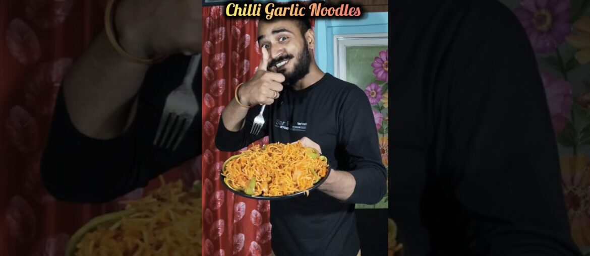 Chilli Garlic Noodles Recipe | Spicy Garlic Noodles Recipe #recipe #shorts #trending