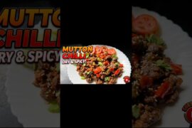 Crispy mutton chilli 🍗🌶️ #shortvideo #ytshorts #recipe #mutton #shorts #food #easyrecipe#trending