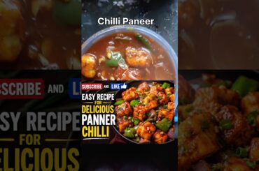 Easy panner chilli recipe | 10 min recipe #shorts #foodvlog #shortsfeed