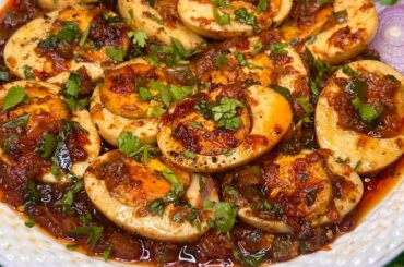 Issey Mazedar 15 MINUTE INSTANT MASALA EGG PEPPER FRY Recipe Kahi Nahi Milegi | Best PepperEgg Fry