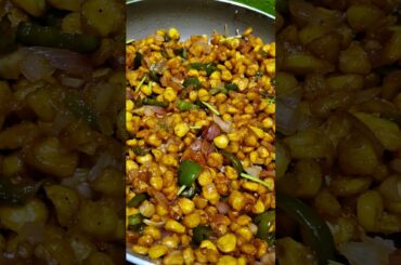 sweet corn chili 🤤#shortvideo #ytshorts #foryou #cooking #food #explorepage #cornchilli#foodie