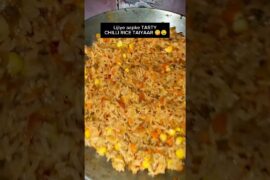Raat ke bache chawalo se bnaye tasty chilli rice 🍚🤤#recipe #trending #food #cooking #foodie