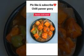 The Ultimate Chilli Paneer | Easy Veg Starter 🤤#chillipaneer #paneer #chilli #shorts #viral