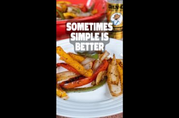 Grilled Onions and Peppers | Sometimes Simple Is Better 🔥