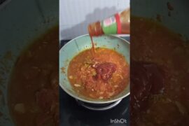 Garlic chilli with lemon 🍋 maggi 🔥 😋 #shortsvideo  #cooking  #ytshorts