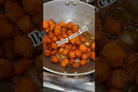 Babycorn chili recipe!! #shorts #ytshorts #shortsfeed #shortsvideo #babycornchilli #cooking #viral