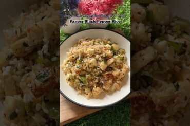 Try this Paneer Black Pepper Rice recipe instead #ytshorts