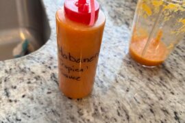 Made a habanero fruit sauce