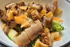 Habanero and Chicharron Bowl