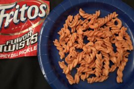 Fritos flavor twists spicy dill pickle