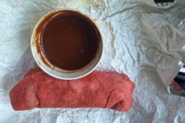 Bojangles Fuego breakfast burrito review: the sauce is legit!