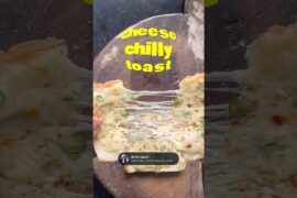 The Ultimate Cheese Chilli Toast Recipe | Crispy & Extra Cheesy! 🧀 #recipe #viral #food