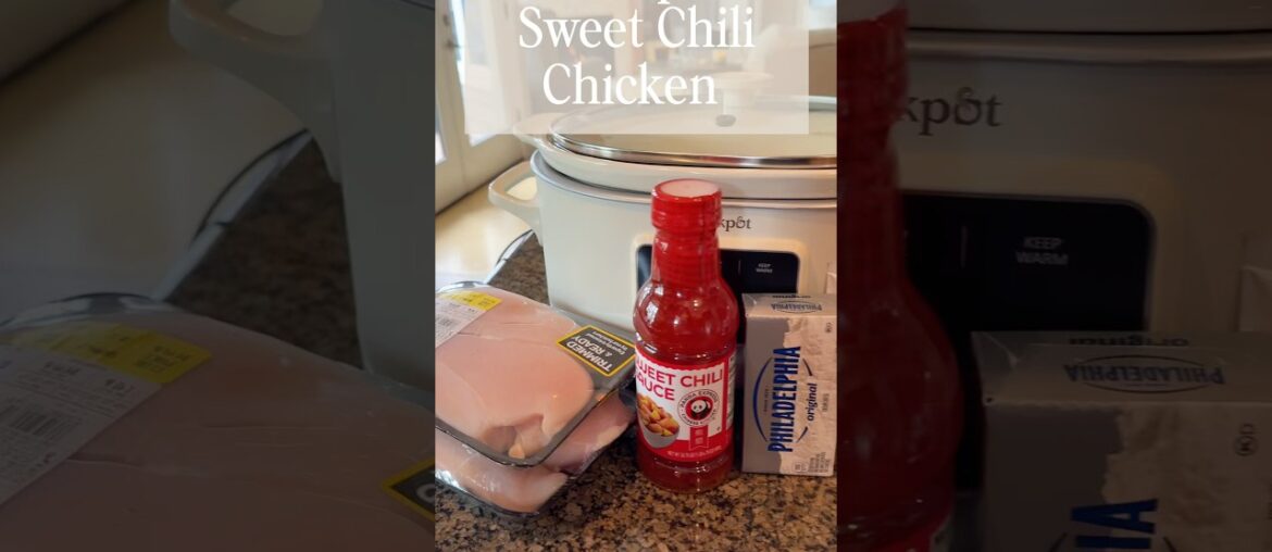 🥡Cream cheese and sweet chili sauce are a match made in heaven! Try my Sweet Chili Chicken Recipe!