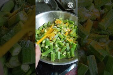 chilli bhindi recipe 🤤🤤 #shortsvideo #newrecipe #bhindi #recipe #cooking #bhangakutir