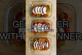 Easy Weight Loss Dinner - High-Protein Mexican Chicken with Peppers & Onions ! ✨