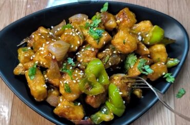 Restaurant Style Paneer Chilli recipe😋 || Easy & Tasty Recipes With Mahi flavour