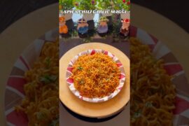 Spicy chilli garlic Maggi #shorts #recipe #maggi #youtubeshorts  #trending  #viral #shortsfeed
