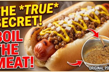 The Secret to Authentic Coney Island Hot Dog Sauce (No Frying!)