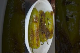 Barwa Mirch Recipe in 33 Seconds. Easy Stuffed Green Chilli. Nishi’s Kitchen Shorts.