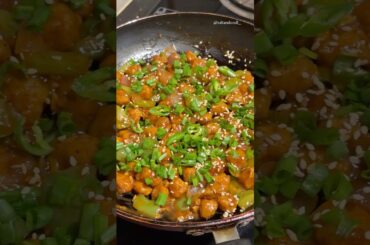 Crispy Honey Chilli Soya Chunks Recipe 🌶️🍯 Super Fulfilling Snack 😍 #shorts  #cooking