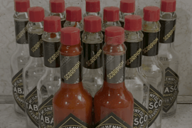 Tabasco has a monopoly over my stomach.