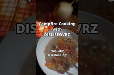 One-Pot Campfire Chili | Dutch Oven Recipe 😊 #shorts
