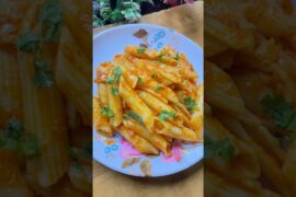 Spicy Chilli garlic pasta recipe😋❤️ #pasta #pastarecipe #shorts